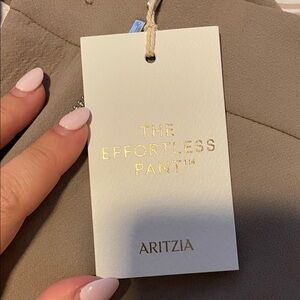 Aritzia Crepette Effortless Pant / Short - Taupe